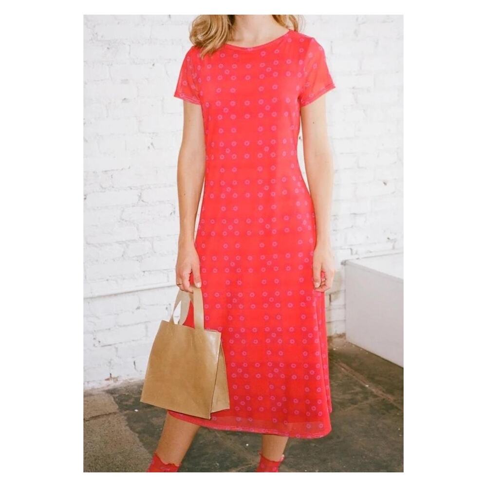 Lisa Says Gah Logan Midi Dress Size S